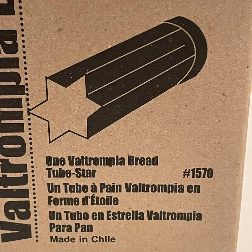 Pampered Chef Valtrompia‎ Star Shaped Bread Tube Cookie Mold #1570